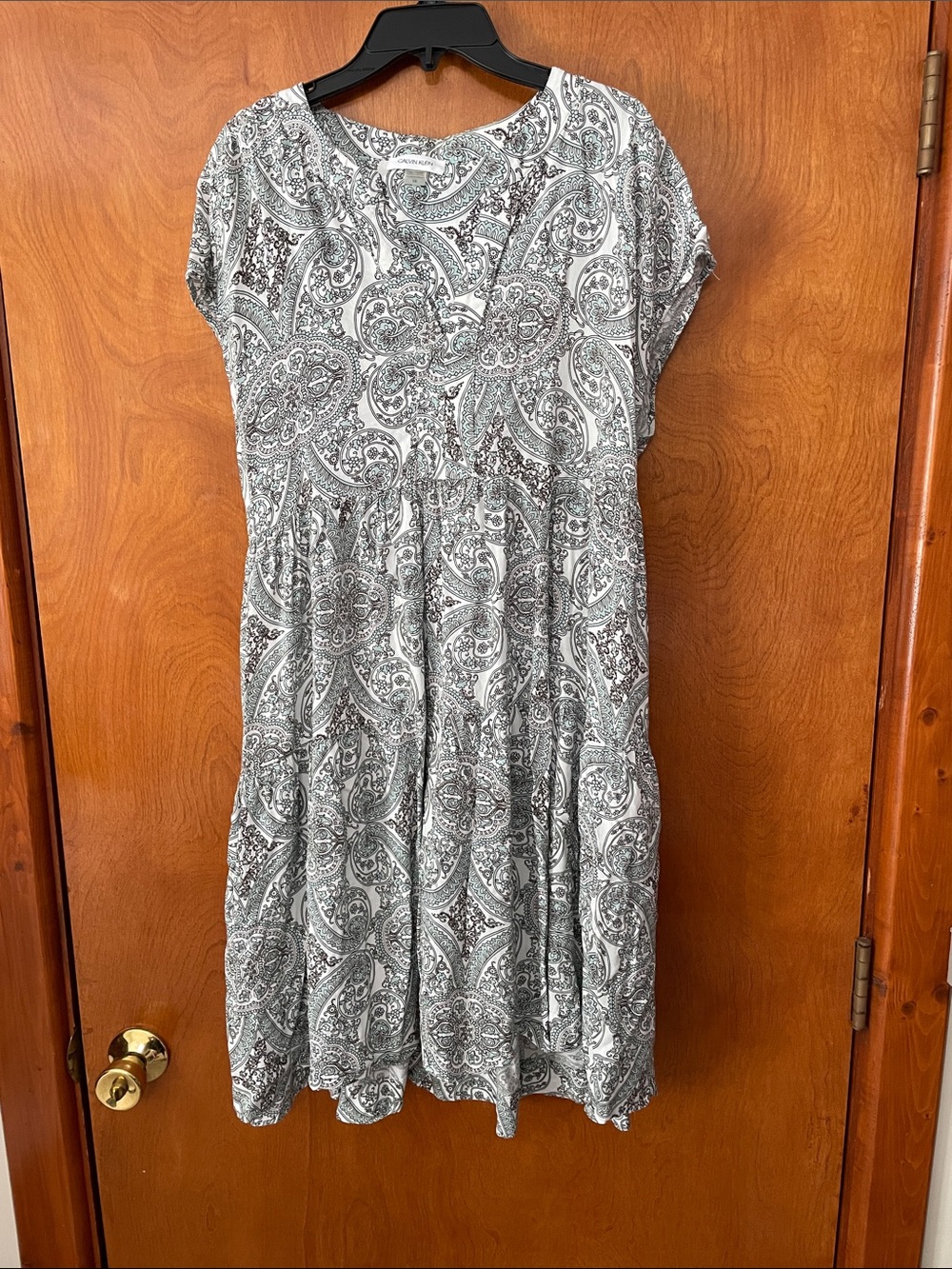 Calvin Klein Paisley Dress